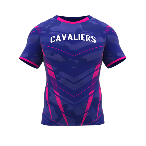 Bionic Rugby Jersey with V-Neck Collar - Mens